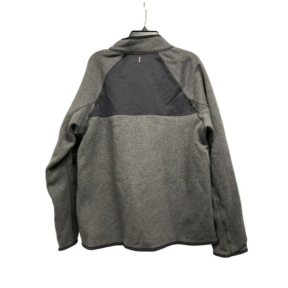 Bass Outdoor Mixed Med Pullover Jacket XL Forged Iron NWT - Picture 4 of 6